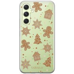 BABACO Funda para teléfono móvil de ERT Group para Samsung A54 5G Original y con Licencia Oficial diseño Winter 005 Adaptada a la Forma del teléfono móvil, parcialmente Transparente