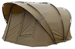 Fox R-Series 2 Man XL Inc Inner Dome Khaki 315x330x185 cm tent voor vissers, karpertent voor aanzitten, hengeltent om 's nachts te vissen