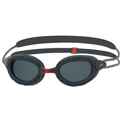 Zoggs Predator Polarized-Smaller Fit zwembril, volwassenen, uniseks, grijs/smoke/gepolariseerd, S