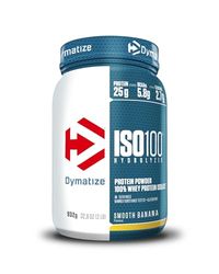 Dymatize ISO 100 Hydrolyzed Smooth Banana 932g - Hydrolysat de Protéines de Whey + Poudre d'Isolat