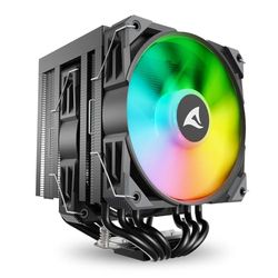 Sharkoon A60 noir, RVB, refroidisseur de processeur