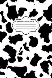 Classic Black: 400-Page Lined Composition Notebook: for Students, Professionals, and Writers