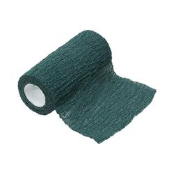 GIMA - Bandage élastique cohésif pour fixation et support, 4m x 8 cm, paquet de 10, vert, 34669