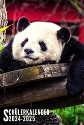 Schülerkalender 2024/2025: Panda - Schulplaner Für Grundschule, Mädchen, Jungen, Teenager Mit Wochenplaner Und Mehr| Raum Für Fach, Aufgaben, Notizen