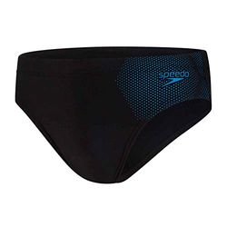 Speedo Gala Plmt för män 7 cm Brf Am Nero/Rosso 39-talet kostym, tech Blk/pool blå, 40