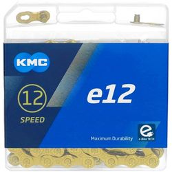 CAD.KMC E12 TI-N E-BIKE 1/2x11/128 130ESLAB.12V OR