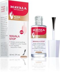 Mavala Stop, 10 ml, déconseille aux enfants et aux adultes de se ronger les ongles et de sucer le pouce, transparent