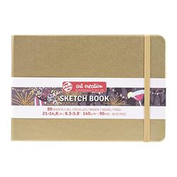 Talens Art Creation Cuaderno de bocetos 80 hojas, 21 x 15 cm, oro blanco