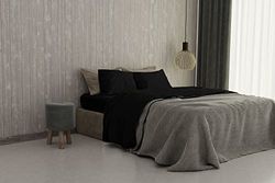 MaxColor Beddengoed Zwart