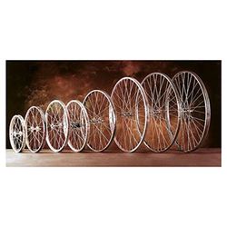 Roda dianteira 600 x 32 raios alumínio