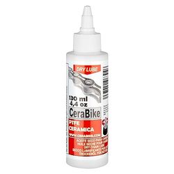 Lubride Cire CeraBike. Lubrifiant à Base de Cire pour Chaîne avec Ptfe, Graphite et Céramique (130 Ml)