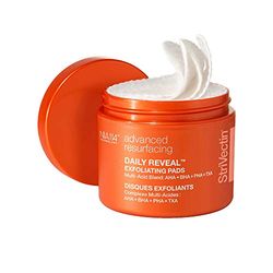 StriVectin Advanced Daily Exfoliating Face Pads (60 count)|Visibly Smooths & Brightens Skin, Reduces Blackheads, Resurfacing Daily Reveal, Unisex