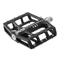 NC-17 Sudpin IV XL TNT aluminium plattform pedaler/mountainbikepedaler/BMX-pedaler, platt höjd 17,7 mm, Fail Safe System, precisionslager Cr-Mo-axel/inkl. reservstift