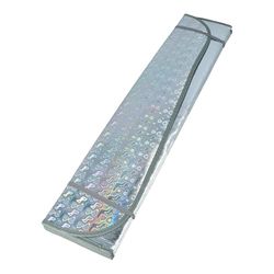 Carpoint 2610055 Sunshade Aluminium Foldable Front Screen 145 x 60 cm