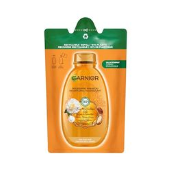Garnier Ultra Oli Wonderful Argan & Camelia, Eco-refill närande schampo, torrt, blekt hår, 250 ml