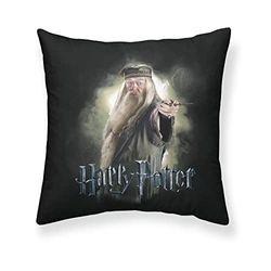BELUM | Federa cuscino Harry Potter Dimensioni: 50 x 50 - Modello: Silente A - Tessuto: Half Panama 100% cotone. 250 gr.