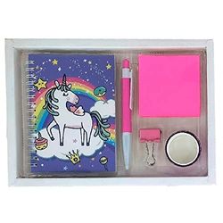 Unicorno Set cancelleria 5 Pezzi - 4 Modelli