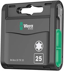 Wera, Bit-Box 20 TX 25, 20 pezzi