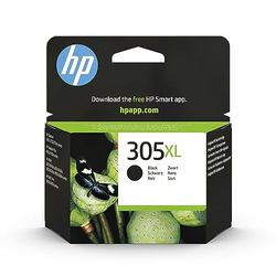 HP 305XL Nero, 3YM62AE, Cartuccia Originale HP da 240 Pagine, ad alta capacità, Compatibile con Stampanti HP DeskJet serie 2700, 4100, HP ENVY serie 6020, 6030, 6420, e 6430