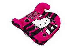 Hello Kitty Star Child Booster Seat Group III. European Approval R44/04. Removable 3 cm cover. Safety and Comfort Assured.