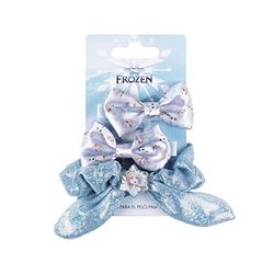 Pack of 2 Hair Clips and 1 Minnie Mouse Scrunchie - Multicoloured Design - Made with Resistant Materials - Different Prints - Original Product Designed in Spain