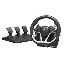 HORI Force Feedback Racing Wheel DLX – Spelratt med pedaler för Xbox Series X|S Xbox One