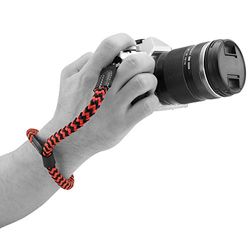 MegaGear Polsband voor SLR, DSLR-camera, katoen, rood, MG1781