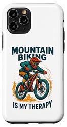 Cadeau pour cycliste de montagne pour homme, femme, enfant Coque pour iPhone 11 Pro