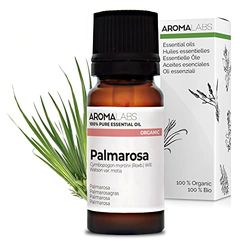 Aroma Labs - Palmarosa BIO - Olio Essenziale Chemiotipizato e Certificato AB - 10 mL