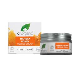 Dr. Organic Crème Rescue au Miel de Manuka Bio 50 ml