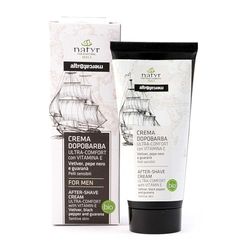 NATYR - Altromercato - Crema dopobarba - ultra-comfort - con vitamina E - Pepe nero e vetiver - bio - 100 ml