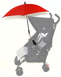Parasol bébé compatible avec Hauck Shopper Freerider Duett Rouge