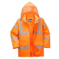 Portwest Hi-Vis Breathable Jacket, Size: XXL, Colour: Orange, RT60ORRXXL