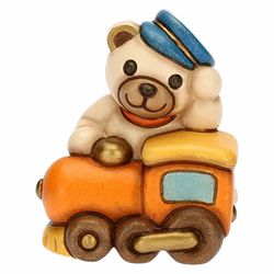 THUN, Ślub Teddy Motors na Ceramiczny Pociąg Ręcznie urządzony, Linia Ślubne, 5.4x4.5x6.5 cm h