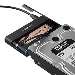 SABRENT USB 3.2 Type C M.2 PCIe NVMe + 2.5/3.5 Inch SSD & HDD Converter (DS-UCMH)