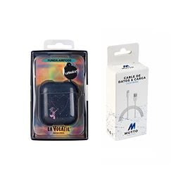 Pack Airpods Stjärnor + kabel USB-Lightning-data