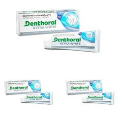 Denthoral Dentifricio Ultra White, 75ml (Confezione da 3)