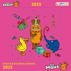 Der Kalender mit der Maus - Postkartenkalender 2025: 53 Postkarten zum Sammeln und Verschicken | Für kleine und große Maus-Fans