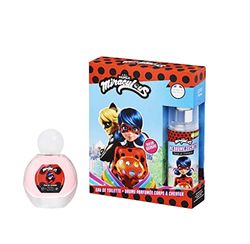 MIRACULOUS Ladybug Coffret parfum enfant fille eau de toilette 30ml + 1 brume parfumée 100ml senteur fruitée-florale Fabriqué en France