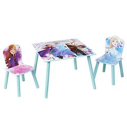 Disney Ensemble table et 2 chaises pour enfants, Tisches 45 63 (Stuhls (Annäherungswerte): 29,5 (B) x 52,5 (H) x 29 cm (T) 527FZO