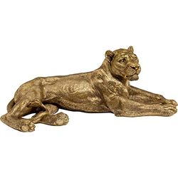 Kare Deco Object Lion Gold