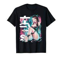 Otaku Sottomesso FemDom Lascivo Waifu Anime Fans Pro Waifu Tee Maglietta