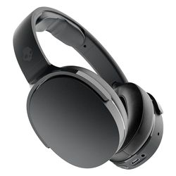 Skullcandy Hesh Evo Casque Supra-Auriculaire sans Fil, Autonomie 36 h, Microphone, Compatible iPhone + Android + Appareils Bluetooth - Noir