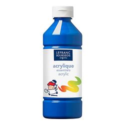 Lefranc Bourgeois- Pintura Acrílica Líquida, Color azul, 500 ml (Colart 188531)