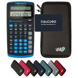 CALCUSO Basispakket zwart met Rekenmachine TI-30 ECO RS
