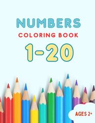 Numbers Coloring Book 1-20