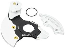 e.13 E13 CG.trsp-du.40.W.BB TRS Plus Dual Anello Guida 32 – 40T Max BB Mount – Bianco