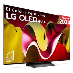 LG OLED65C44LA, 65", OLED 4K, Serie C4, 3840x2160, Smart TV, WebOS24, Procesador a9, Dolby Vision, Dolby Atmos, TV Gaming, 144 Hz, AMD FreeSync, Negro