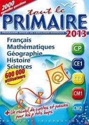 Tout le primaire 2013