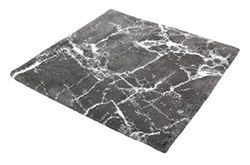 Kleine Wolke 4073977135 Como Tapis de bain Coton Platine 60 x 60 x 2 cm